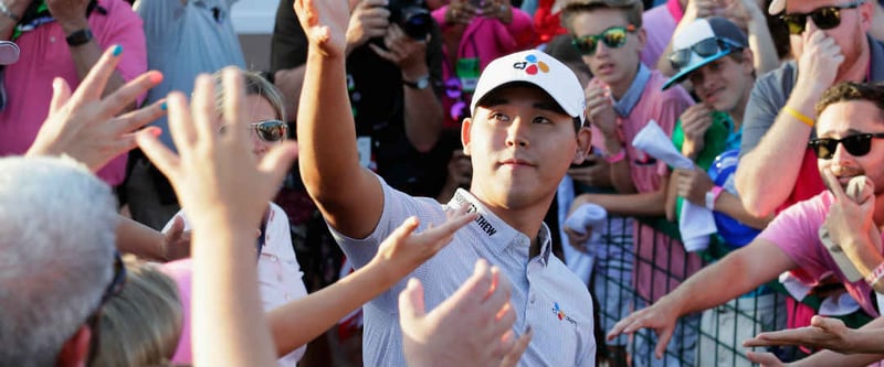 Si Woo Kim trägt sich mit seinem Sieg bei der Players Championship gleich mehrfach in die Geschichtsbücher ein.
