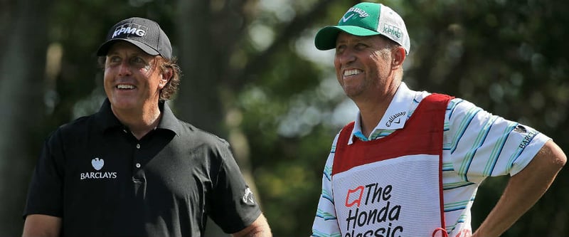 Das Dreamteam Mickelson - Mackay löst sich nach 25 Jahren auf. (Foto: Getty)