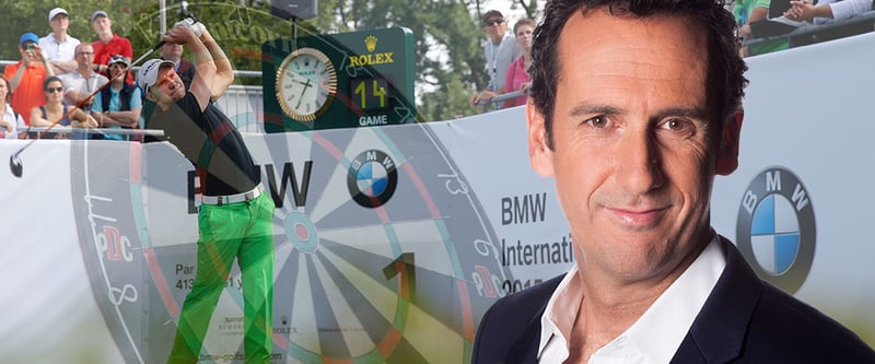 Elmar Paulke ist die Stimme des Darts in Deutschland, kommentiert für SPORT1 aber auch Golf bei der BMW International Open.