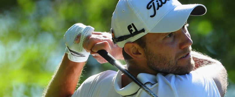 Maximilian Kieffer hat nach zwei Runden Bei der Lyoness Open die Spitze im Blick.