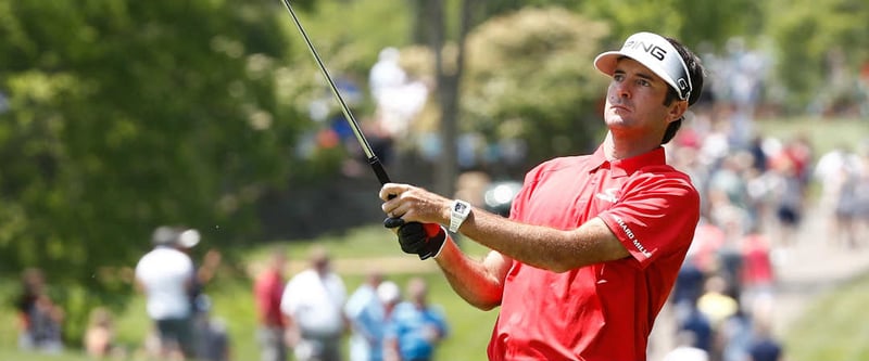 Bubba Watson sucht Angriffsmöglichkeiten im Finale des Memorial Tournament. (Foto: Getty)