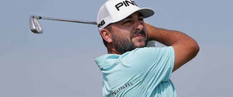 Stephan Jäger kassiert bei der US Open eine blaues Auge im Kampf gegen Erin Hills. (Foto: Getty)