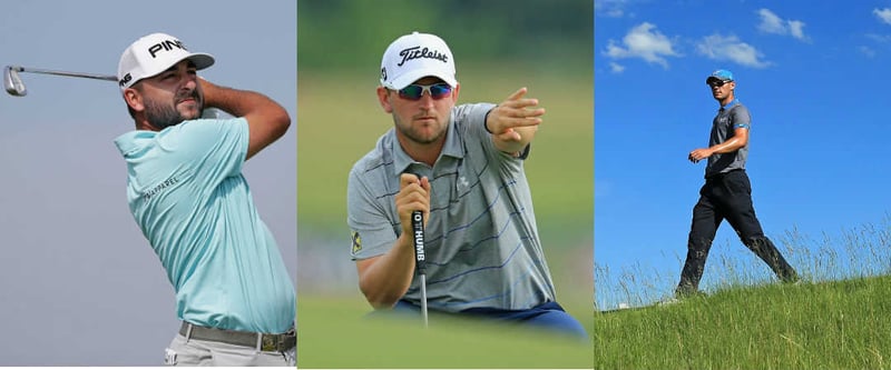 Die drei deutschsprachigen Profis wollen am Moving Day der US Open richtig aufdrehen. Die Tee Times im Überblick. (Foto: Getty)