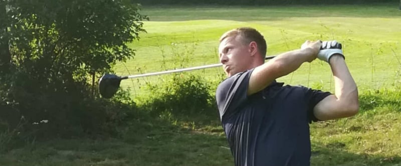 Birk Bergdahl unterwegs im Bochumer Golf Club. (Foto: Birk Bergdahl)