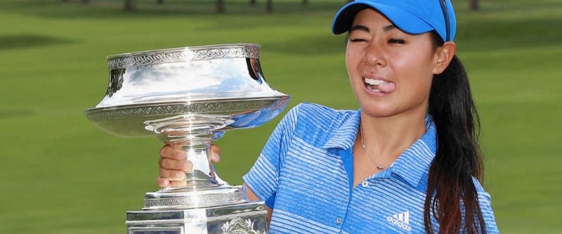 Grund zum feixen: Danielle Kang holt bei der LPGA Championship ihren ersten Majortitel. (Foto: Getty)