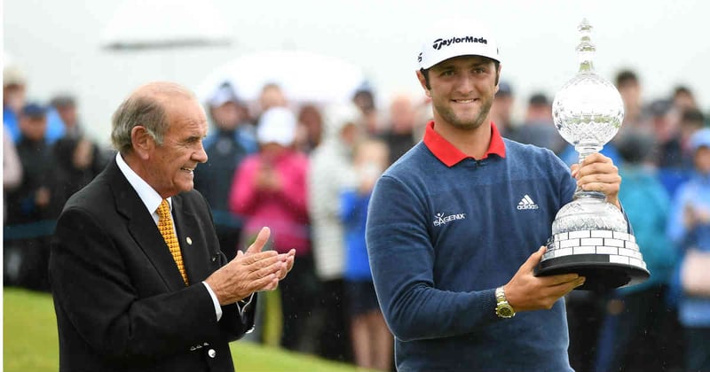 Mit einer eindrucksvollen Abschlussrunde siegte Jon Rahm bei der Irish Open. (Foto: Getty)