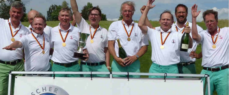 Golfclub Falkenstein holt ersten DMM-AK-50-Titel im Hofgut Praforst. (Foto: DGV/C&V Sport Promotion)