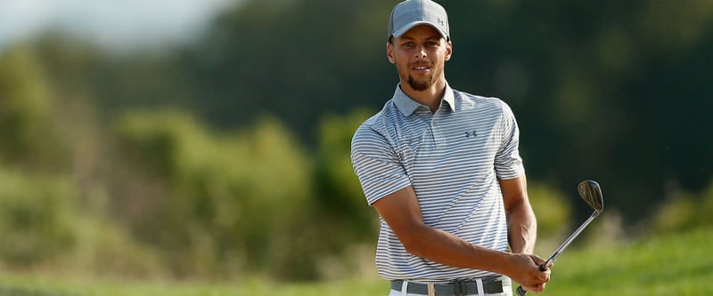 Stephen Curry überzeugt bei seinem Debüt auf der Web.com Tour. (Foto: Getty)