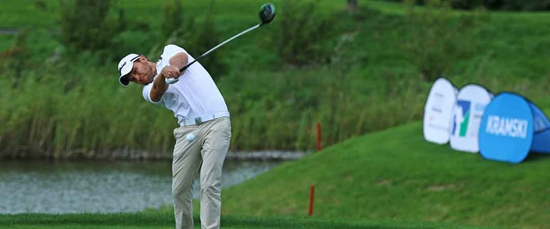 Max Kieffer sprang kurzfristig für den Golfclub Hubbelrath ein. (Foto: Stebl/DGV)