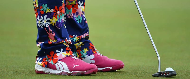 Golf ist stets im Wandel. Auch die Golfkleidung ändert sich stetig. John Daly etwa mag es sehr bunt. (Foto: Getty)