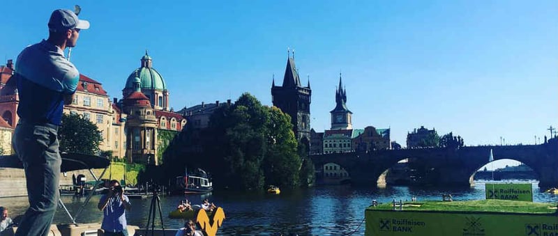 Martin Kaymer wärmt sich schon mal für's Czech Masters auf. (Foto: Instagram@martinkaymer59)