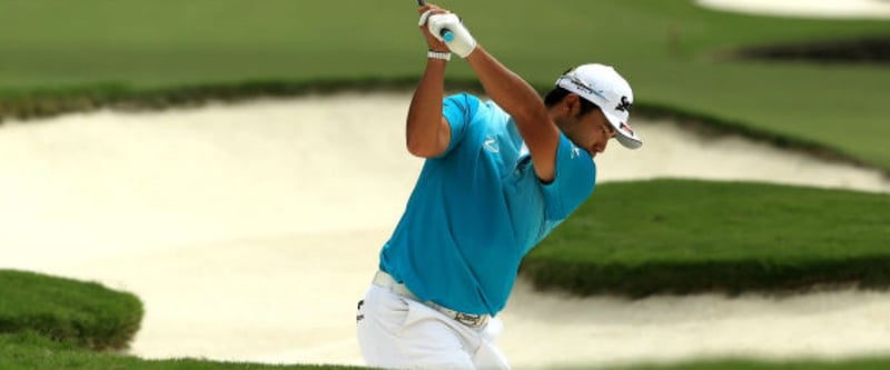Hideki Matsuyama überzeugt bei der PGA Championship 2017 mit der besten Runde des Tages. (Foto: Getty)