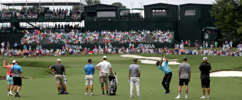 Die besten Schläge der PGA Championship 2017 im Video. (Foto: Getty)