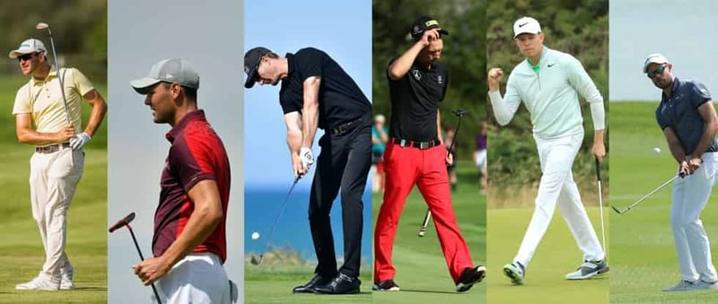 Bei der Made in Denmark sind die deutschen Farben stark vertreten. Die Tee Times. (Foto: Getty)