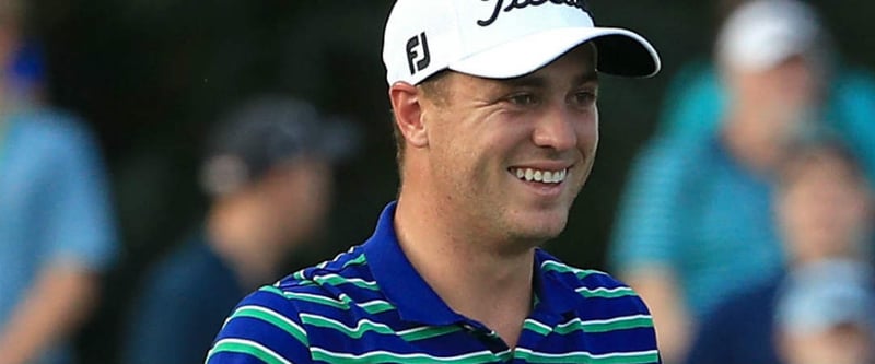 So sehen Sieger aus: Justin Thomas gewinnt die PGA Championshop 2017 im Quail Hollow Club. (Foto: Getty)