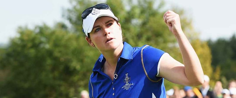 Caroline Masson ist zum dritten Mal Teil des europäischen Teams beim Solheim Cup. (Foto: Getty)