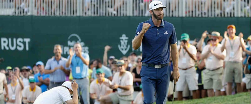 Dustin Johnson triumphiert im Playoff über Jordan Spieth. (Foto: Getty)