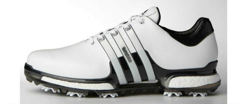 Adidas veröffentlicht eine aktualisierte Version der Tour360 Boost Golfschuhe. (Foto: TaylorMade)