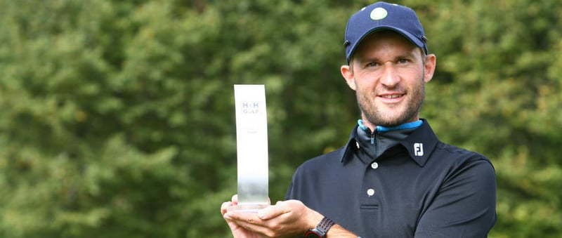 Christopher Godson triumphiert bei der H&H Golf PGA Club Professional Series. (Foto: PGA Germany)