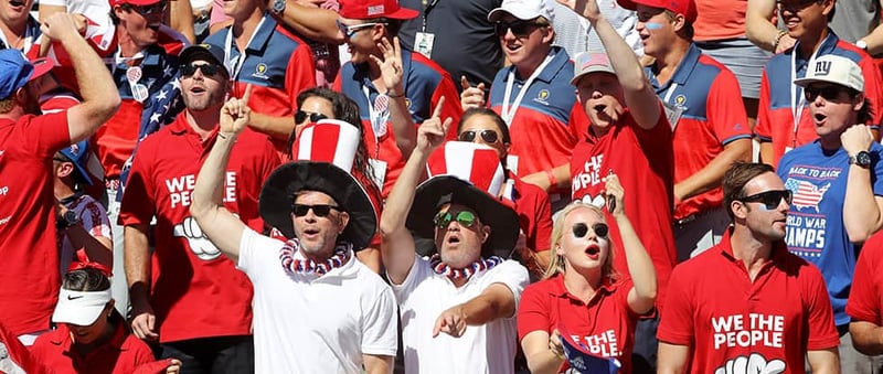 Presidents Cup 2017 Freitag Team USA Fans