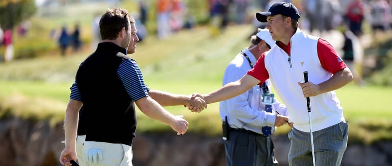 Die besten Golfspieler der Welt treten beim diesjährigen Presidents-Cup in New Jersey in Teams gegeneinander an. (Foto: Getty)