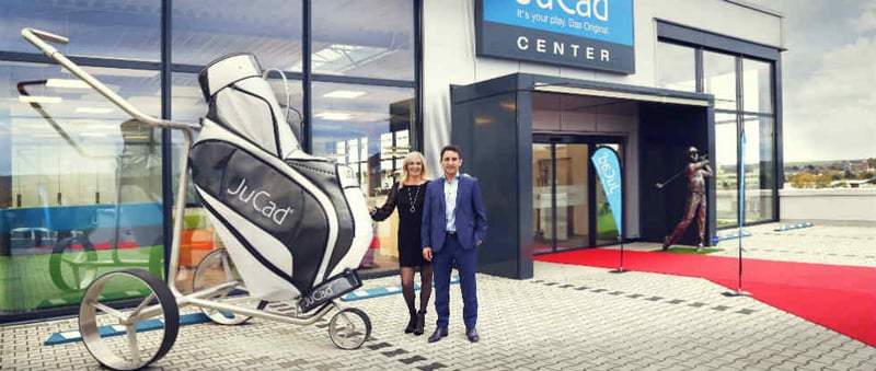 JuCad eröffnet neues Eldorado für Elektro-Trolleys und Golfbags
