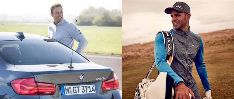 Florian Fritsch hat im Rahmen des Valderrama Masters wahre Kollegialität bewiesen und Bernd Ritthammer als Chauffeur zur Verfügung gestanden. (Foto: Florian Fritsch / Kjus)