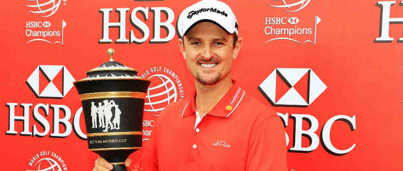 Ton in Ton - Justin Rose hat sich schon mit der Kleidungswahl auf seinen Sieg bei der WGC - HSBC Champions vorbereitet. (Foto: Getty)