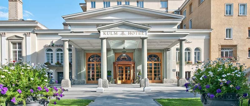 Das Kulm Hotel St. Moritz - Luxus, Tradition und zeitgemässer Komfort. (Foto: Kulm Hotel St. Mortiz)