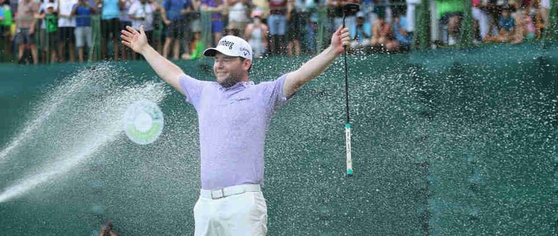 Branden Grace lässt sich in Südafrika feiern. (Foto: Getty)