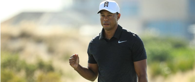 Mit einem starken Auftritt meldet sich Tiger Woods eindrucksvoll bei der Hero World Challenge zurück. (Foto: Getty)