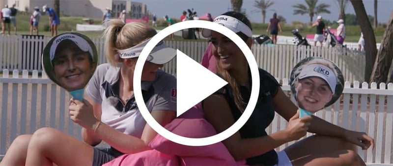 Golf Video Leticia Ras-Anderica Olivia Cowan Ladies European Tour