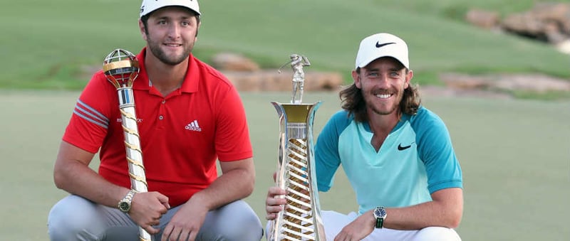 Jon Rahm gewinnt die DP World Tour Championship und Tommy Fleetwood holt sich den Sieg beim Race to Dubai. (Foto: Getty)