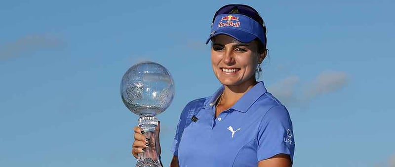 Lexi Thompson gewinnt das Race to the CME Globe. (Foto: Getty)