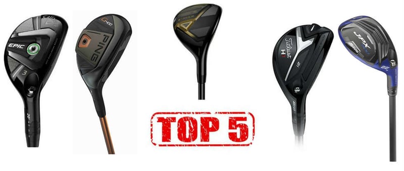 Aus den Bags nicht mehr wegzudenken ist das Hybrid. Grund genug für uns die Top-5 der Helfer ausfindig zu machen. (Foto: Callaway, Titleist, Mizuno, Cobra und Ping)