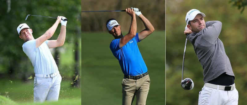 Alexander Knappe, Sebastian Heisele und Marcel Schneider spielen bei der Joburg Open mit. (Foto: Getty)