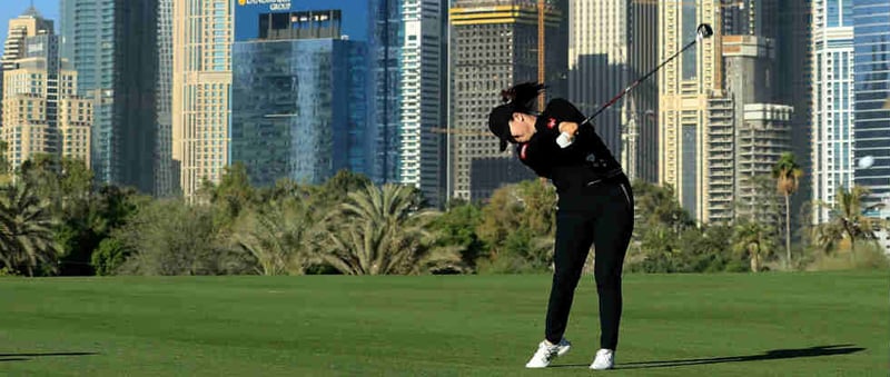 Angel Yin gewinnt die LET Omega Dubai Ladies Classic. (Foto: Getty)