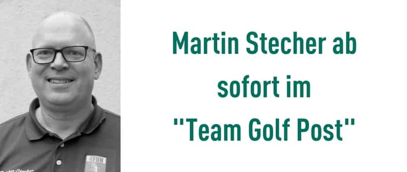 Martin Stecher unterstützt das Golf Post Team ab Ende 2017 als Equipment-Experte. (Foto: Martin Stecher)