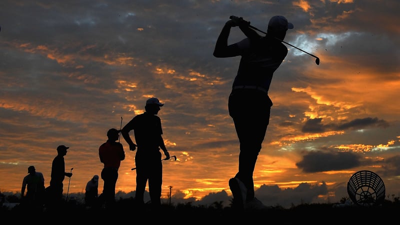 Im Winter ist beim Golftraining auf der Driving Range auf Abwechslung zu achten. (Foto: Getty)