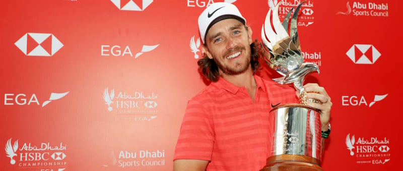 Tommy Fleetwood gewinnt die Abu Dhabi HSBC Championship 2018. (Foto: Getty)