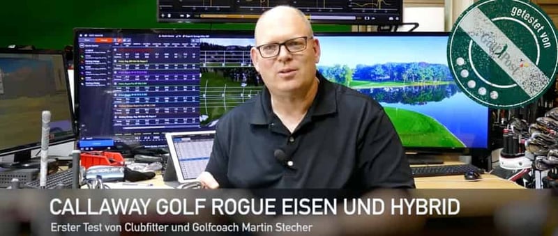 Die neuen Callaway Rogue Eisen und Hybride im Test. (Foto: Martin Stecher)