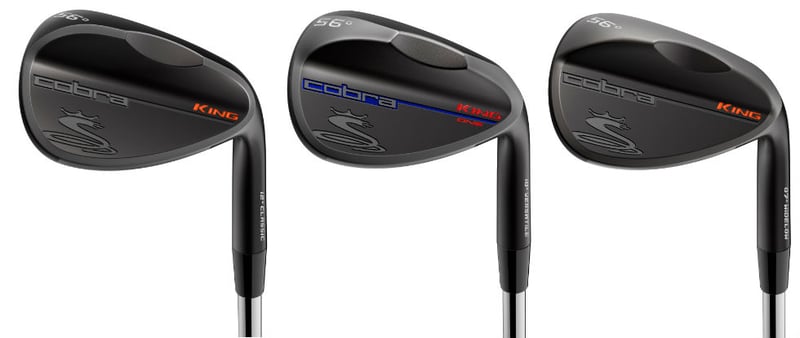 Cobra King Black Wedge und Cobra King Black One Wedge. (Foto: Cobra Golf)