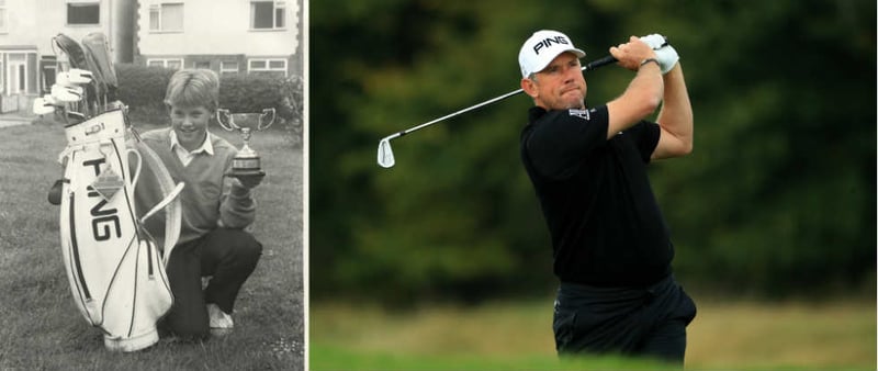 Schon als Junge spielte Lee Westwood Ping. (Foto: Ping)