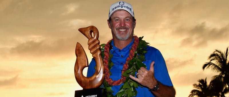 Lässiger Sieger der Mitsubishi Electric Championship 2018: Jerry Kelly. (Foto: twitter.com/ChampionsTour)