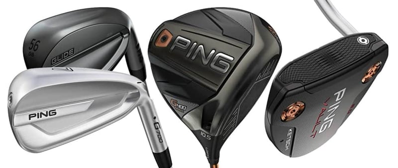 Ping Golf 2018 Neuerscheinungen G400 Max Driver G700 Eisen Glide 2.0 Stealth Wedges Vault 2.0 Putter