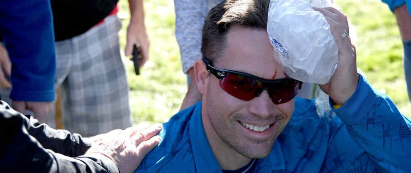 Kopfverletzungen stellen eine große Gefahr beim Golf dar. (Foto: Getty)