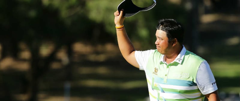 Kiradech Aphibarnrat gewinnt die ISPS Handa World Super 6 2018 in Perth. (Foto: Getty)