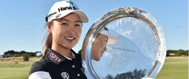 Minjee Lee gewinnt die Oates Vic Open der Ladies European Tour mit deutlichem Abstand. (Foto: twitter.com/@VicOpenGolf)