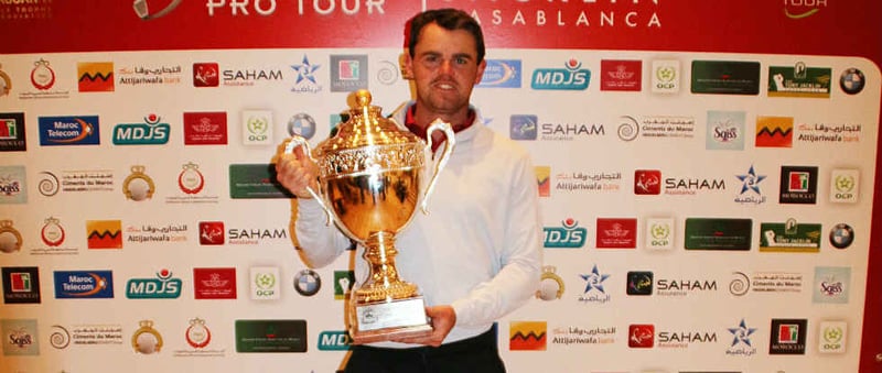 Liam Johnston ist der glückliche Sieger der Open Prestigia. (Foto: Pro Golf Tour)