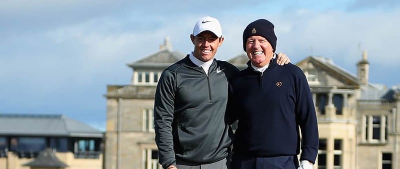 Rory McIlroy und sein Vater gelingen Birdies am selben Loch